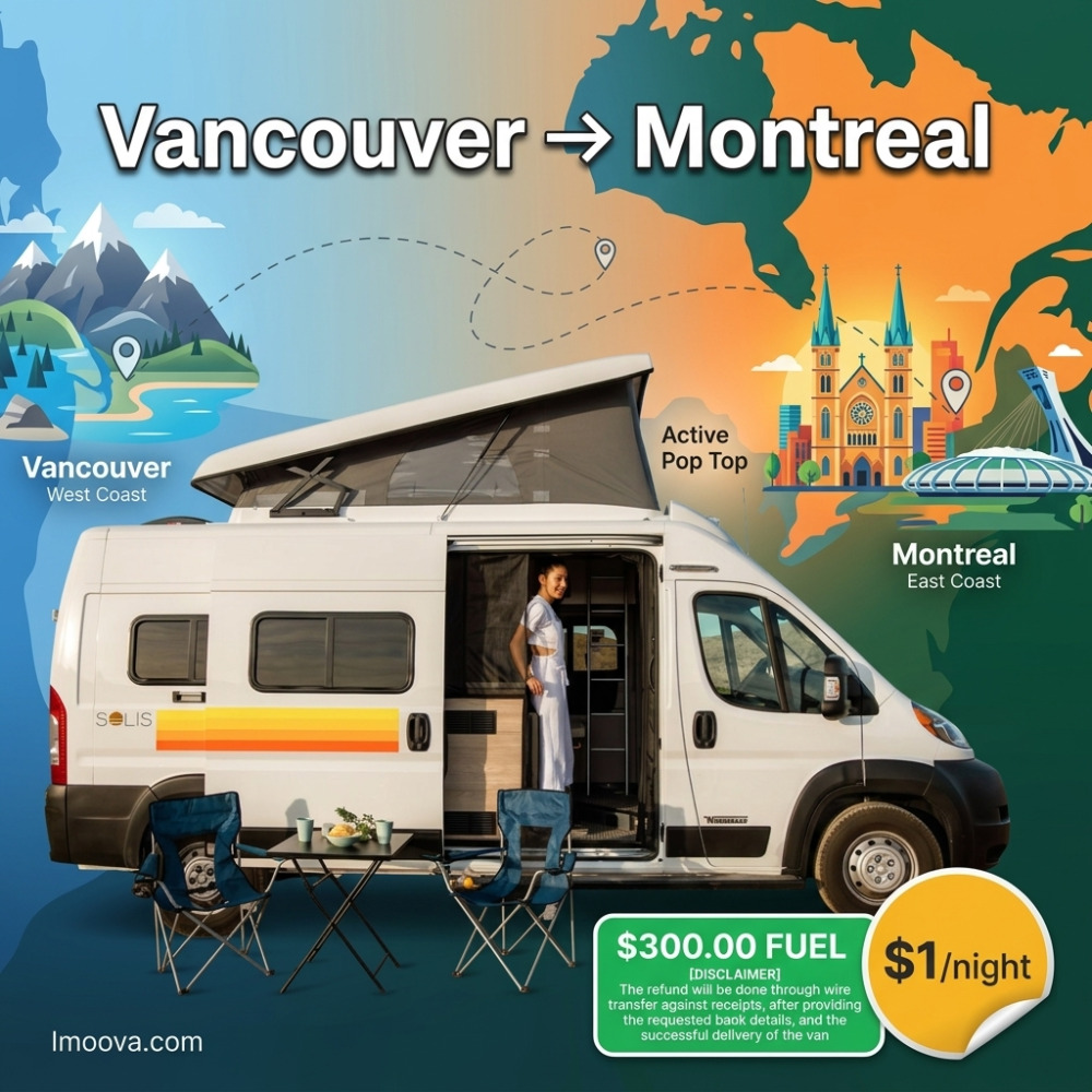 Active Pop Top - Vancouver to Montreal