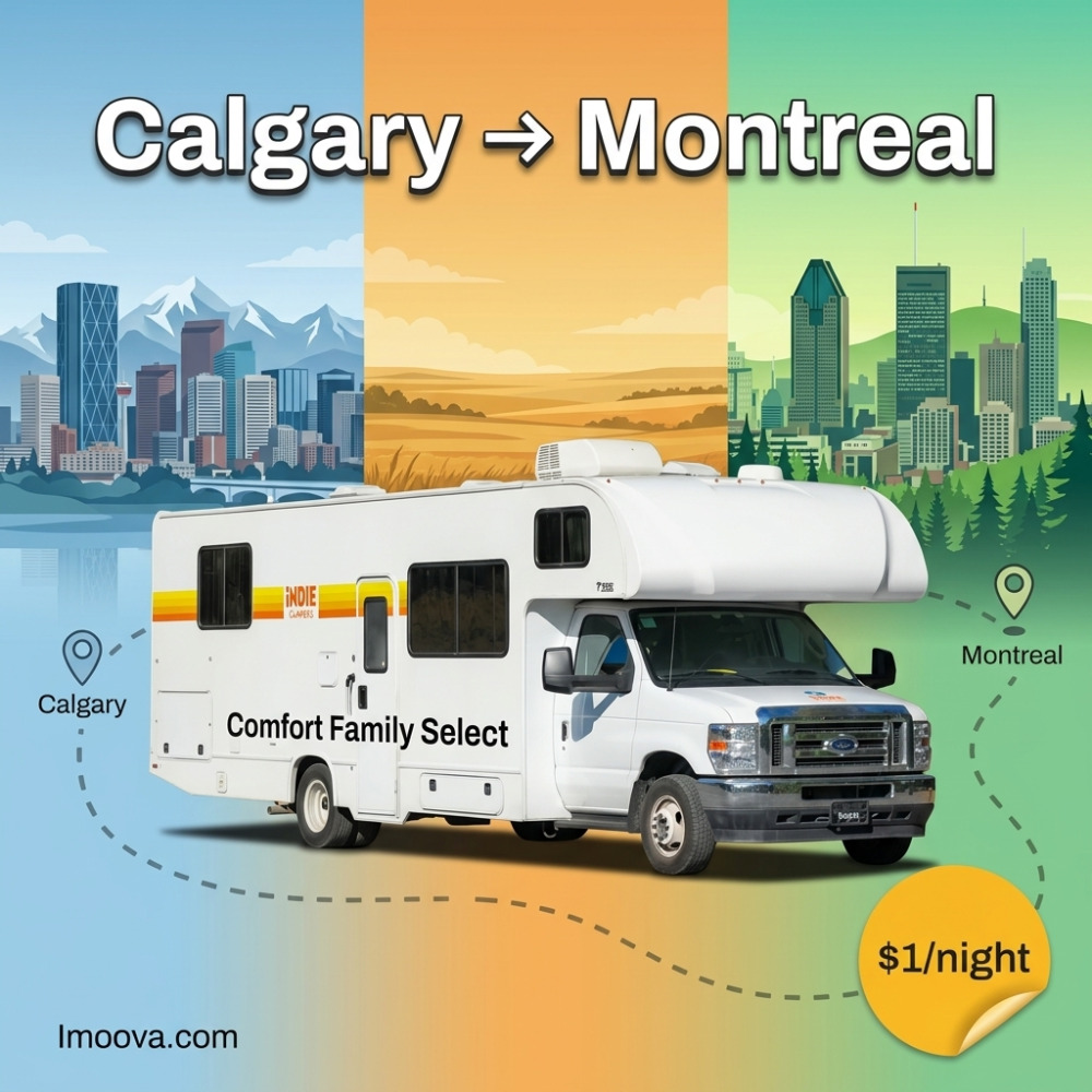 Comfort Family Select - Calgary to Montreal
