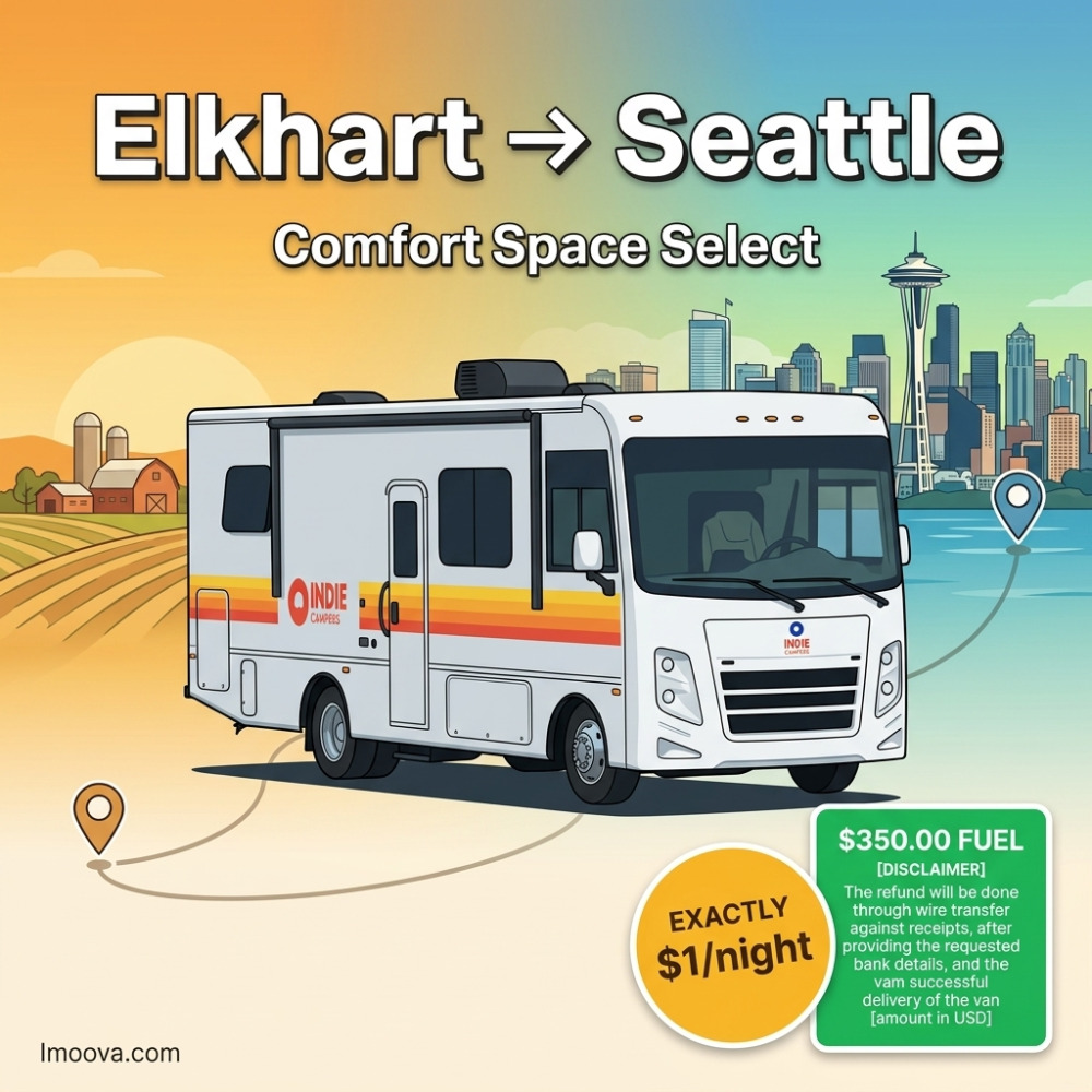 Comfort Space Select - Elkhart to Seattle