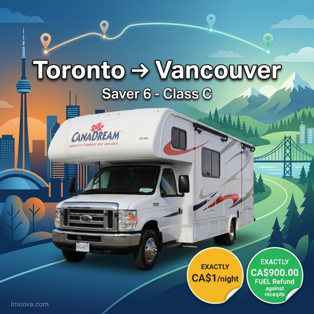 Saver 6 - Class C - Toronto to Vancouver